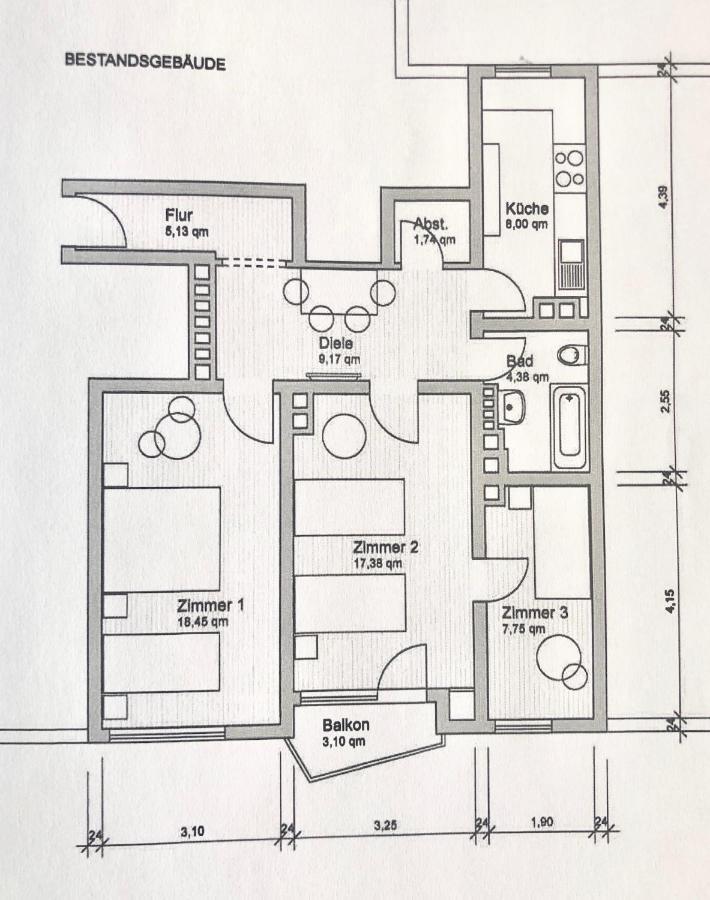 Messeapartment An Der Altstadtmauer Nürnberg Kültér fotó